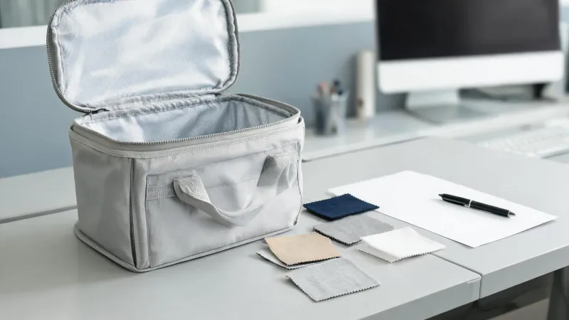 Cooler bag sample and specification worksheet